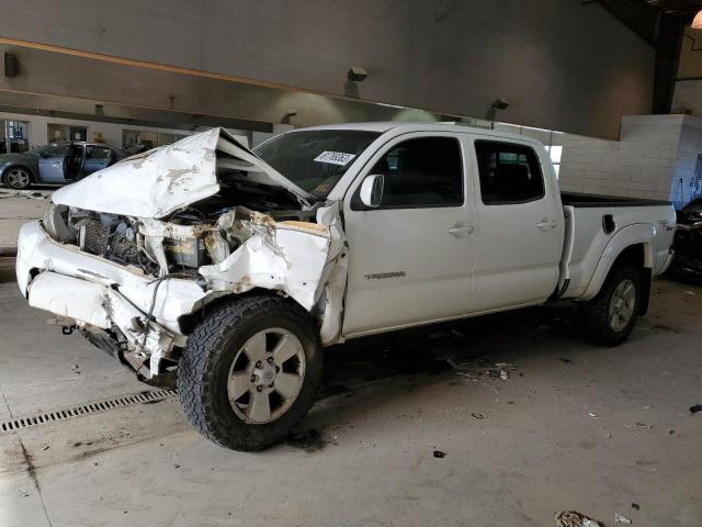 3TMMU4FN8AM023332 - 2010 TOYOTA TACOMA DOUBLE CAB LONG BED WHITE photo 1