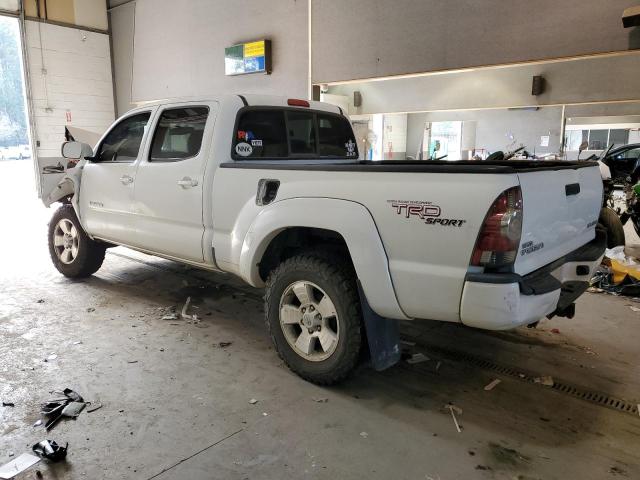 3TMMU4FN8AM023332 - 2010 TOYOTA TACOMA DOUBLE CAB LONG BED WHITE photo 2