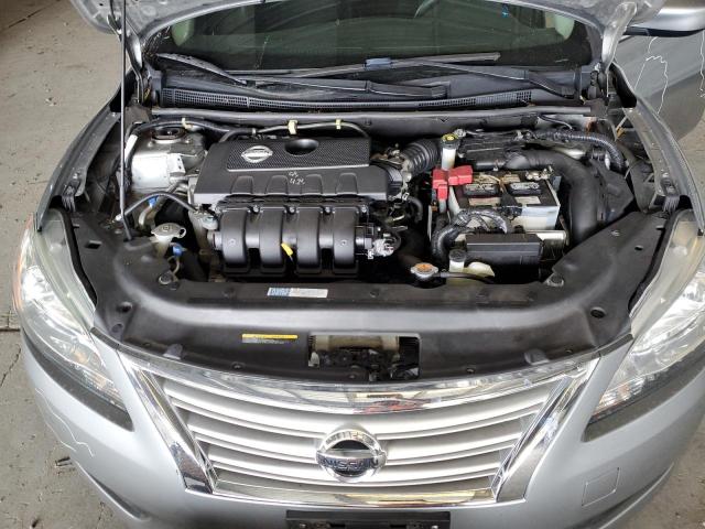 3N1AB7AP7EY241640 - 2014 NISSAN SENTRA S SILVER photo 11