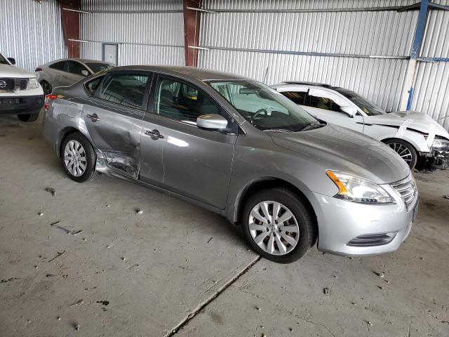 3N1AB7AP7EY241640 - 2014 NISSAN SENTRA S SILVER photo 4