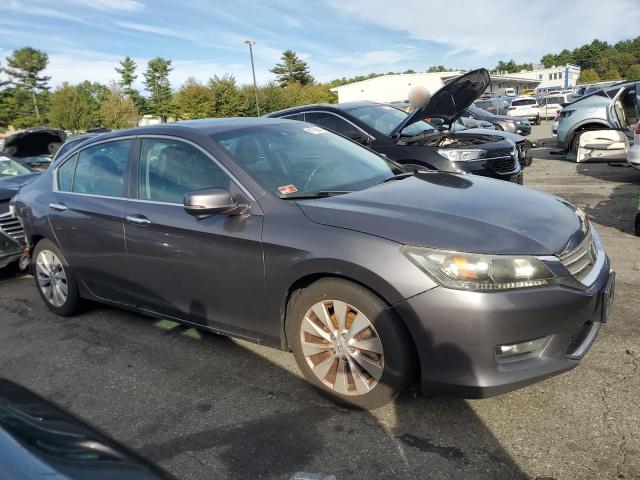1HGCR2F8XFA199087 - 2015 HONDA ACCORD EXL GRAY photo 4