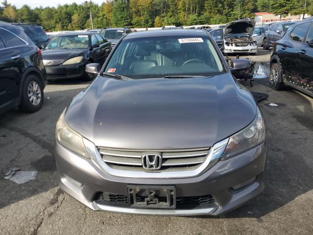 1HGCR2F8XFA199087 - 2015 HONDA ACCORD EXL GRAY photo 5