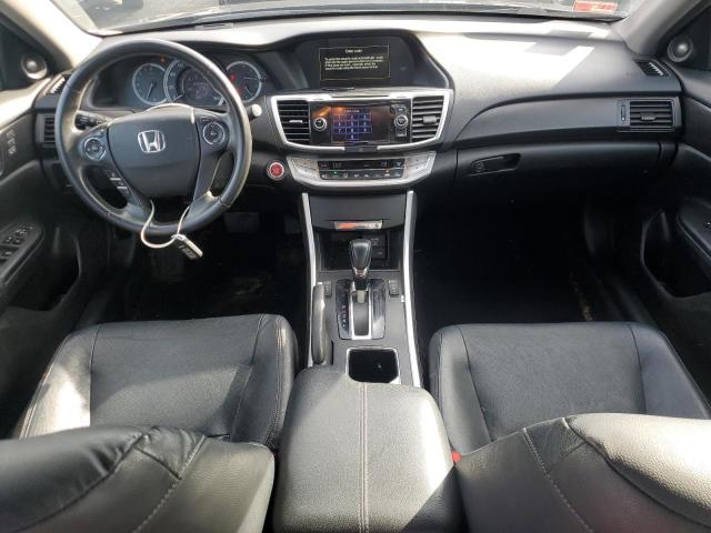 1HGCR2F8XFA199087 - 2015 HONDA ACCORD EXL GRAY photo 8