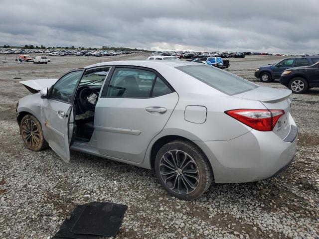 2T1BURHE7GC551723 - 2016 TOYOTA COROLLA L SILVER photo 2