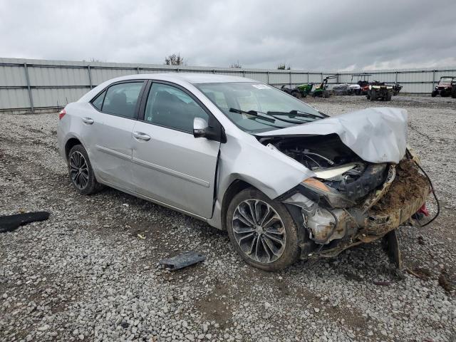 2T1BURHE7GC551723 - 2016 TOYOTA COROLLA L SILVER photo 4