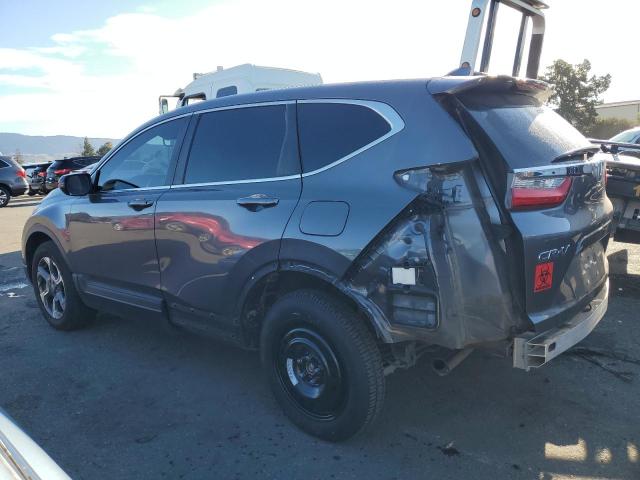 7FARW2H52JE041125 - 2018 HONDA CR-V EX GRAY photo 2