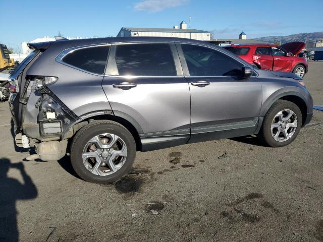 7FARW2H52JE041125 - 2018 HONDA CR-V EX GRAY photo 3