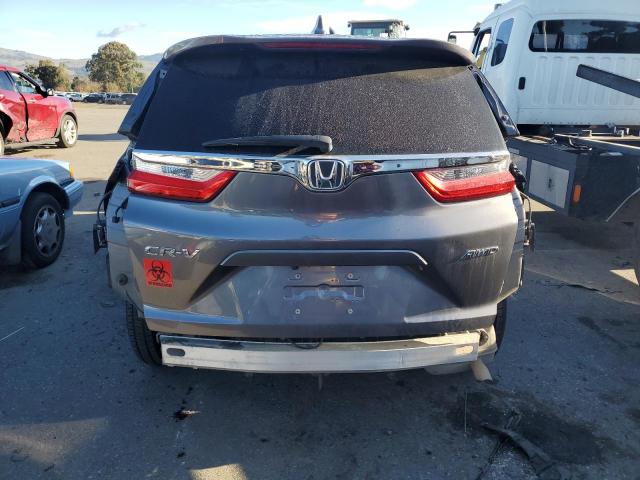 7FARW2H52JE041125 - 2018 HONDA CR-V EX GRAY photo 6