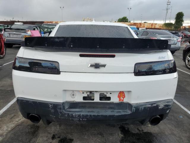 2G1FK1EJ7E9253348 - 2014 CHEVROLET CAMARO 2SS WHITE photo 6