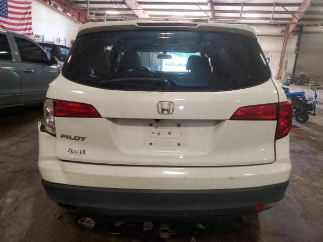 5FNYF5H8XHB013974 - 2017 HONDA PILOT EXL 白色 照片 6