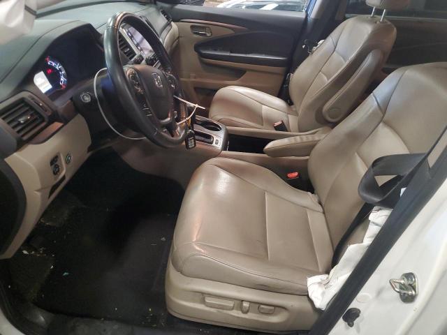 5FNYF5H8XHB013974 - 2017 HONDA PILOT EXL 白色 照片 7