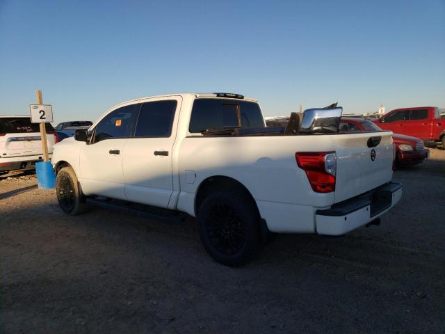 1N6AA1E52KN502572 - 2019 NISSAN TITAN SV WHITE photo 2