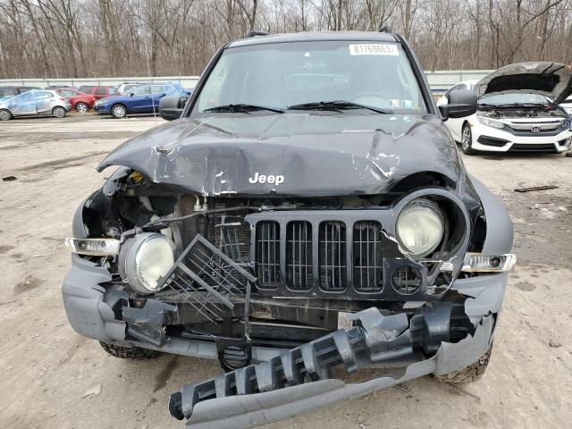 1J4GL48K55W544415 - 2005 JEEP LIBERTY SPORT BLACK photo 5