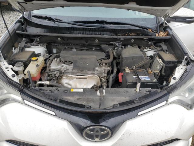 2T3WFREV1HW377753 - 2017 TOYOTA RAV4 XLE WHITE photo 11