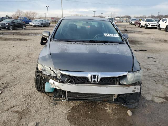 2HGFA16629H533132 - 2009 HONDA CIVIC LX-S Մոխրագույն լուսանկար 5