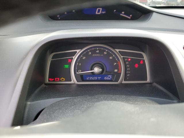 2HGFA16629H533132 - 2009 HONDA CIVIC LX-S Մոխրագույն լուսանկար 9