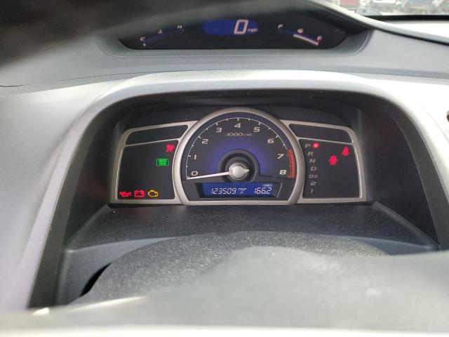 2HGFA16629H533132 - 2009 HONDA CIVIC LX-S GRAY photo 9