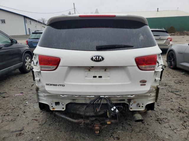 5XYPGDA34GG007144 - 2016 KIA SORENTO LX WHITE photo 6