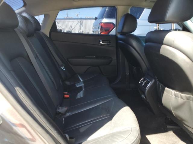 5XXGU4L33JG206266 - 2018 KIA OPTIMA EX GRAY photo 10