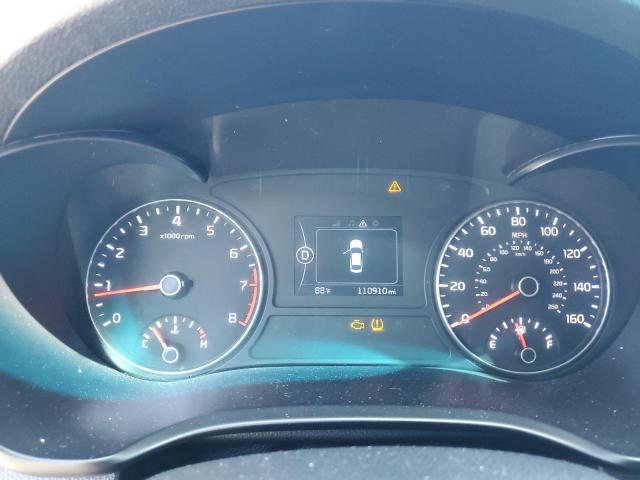 5XXGU4L33JG206266 - 2018 KIA OPTIMA EX GRAY photo 9