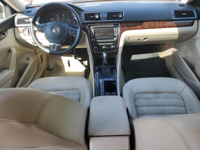 1VWCN7A37CC043976 - 2012 VOLKSWAGEN PASSAT SEL MAROON photo 8