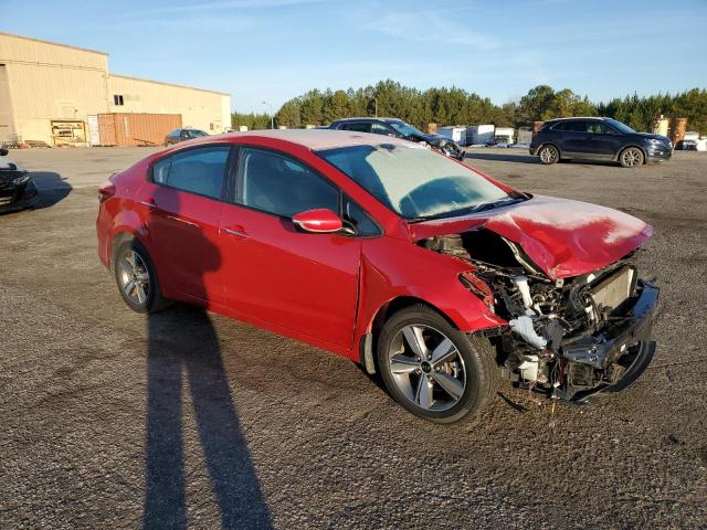 3KPFL4A72JE198920 - 2018 KIA FORTE LX RED photo 4