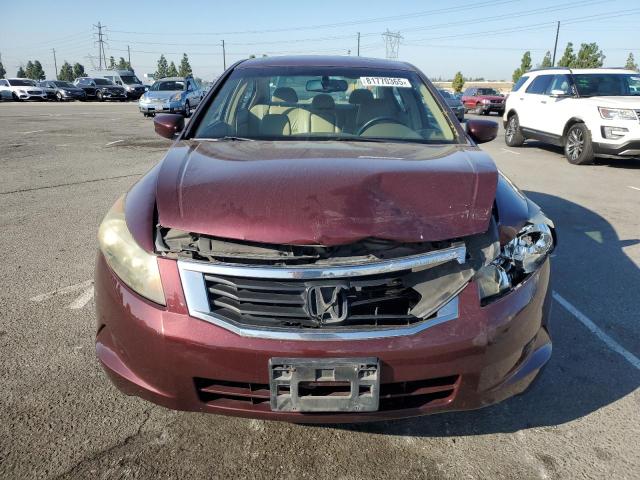 1HGCP26839A028367 - 2009 HONDA ACCORD EXL 勃艮第红 照片 5