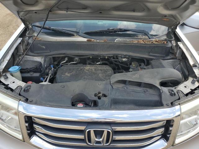 5FNYF4H50EB033906 - 2014 HONDA PILOT EXL Gümüş foto 12