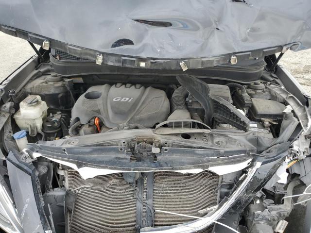 5NPEC4AC4CH433499 - 2012 HYUNDAI SONATA SE أسود صورة 11