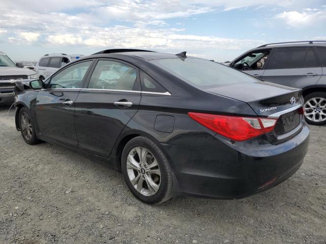 5NPEC4AC4CH433499 - 2012 HYUNDAI SONATA SE أسود صورة 2