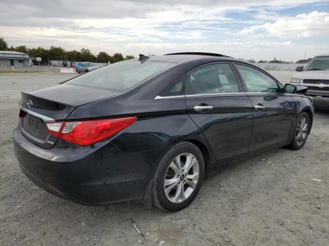 5NPEC4AC4CH433499 - 2012 HYUNDAI SONATA SE أسود صورة 3