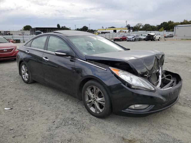 5NPEC4AC4CH433499 - 2012 HYUNDAI SONATA SE أسود صورة 4
