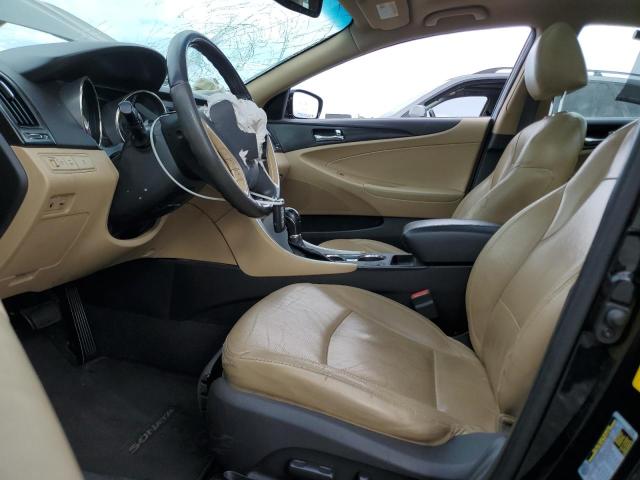 5NPEC4AC4CH433499 - 2012 HYUNDAI SONATA SE أسود صورة 7