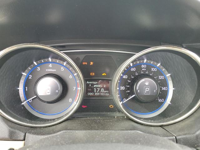 5NPEC4AC4CH433499 - 2012 HYUNDAI SONATA SE أسود صورة 9