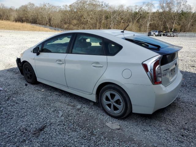 JTDKN3DU1E0383365 - 2014 TOYOTA PRIUS WHITE photo 2