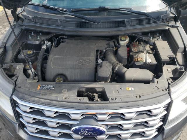 1FM5K7F86HGC22885 - 2017 FORD EXPLORER LIMITED ნაცრისფერი ფოტო 11