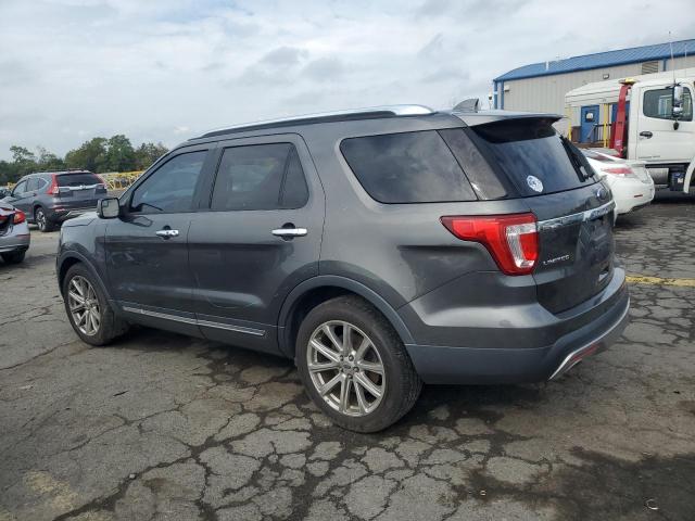 1FM5K7F86HGC22885 - 2017 FORD EXPLORER LIMITED ნაცრისფერი ფოტო 2
