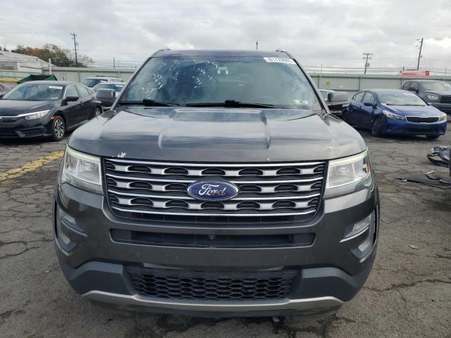 1FM5K7F86HGC22885 - 2017 FORD EXPLORER LIMITED ნაცრისფერი ფოტო 5