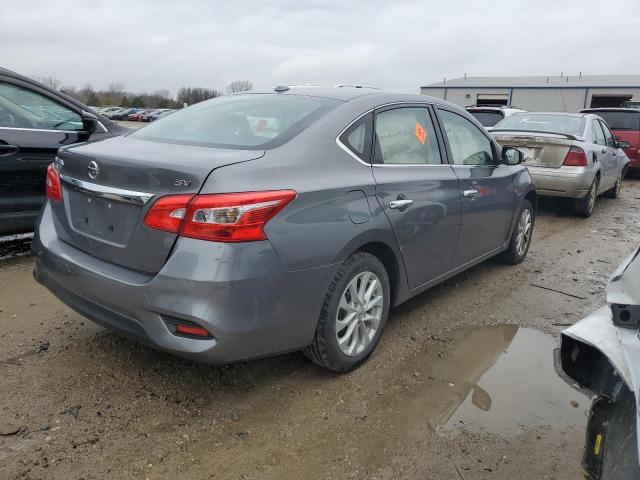 3N1AB7AP5KY410064 - 2019 NISSAN SENTRA S GRAY photo 3