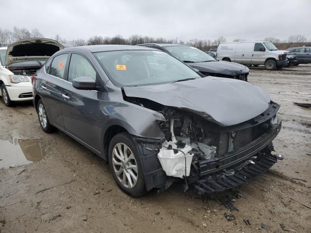 3N1AB7AP5KY410064 - 2019 NISSAN SENTRA S GRAY photo 4