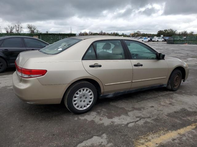 1HGCM56153A098120 - 2003 HONDA ACCORD DX TAN photo 3