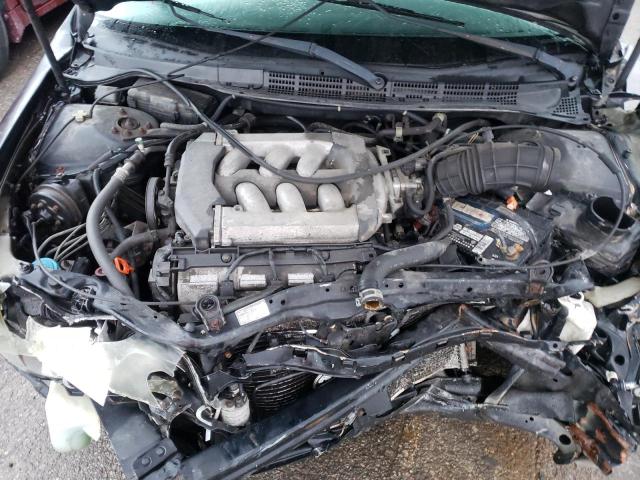 1HGCG16552A073882 - 2002 HONDA ACCORD EX BLACK photo 11