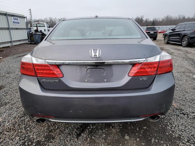 1HGCR3F85EA015226 - 2014 HONDA ACCORD EXL GRAY photo 6