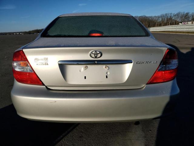 4T1BE32K64U885874 - 2004 TOYOTA CAMRY LE SILVER photo 6