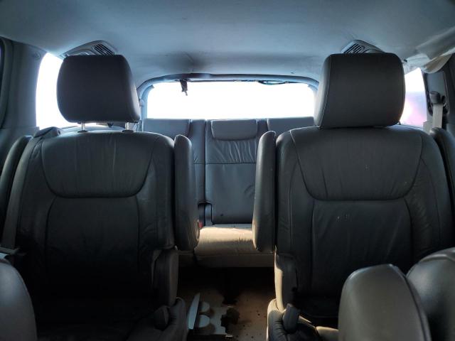 5TDYK4CC4AS293989 - 2010 TOYOTA SIENNA XLE CHARCOAL photo 10