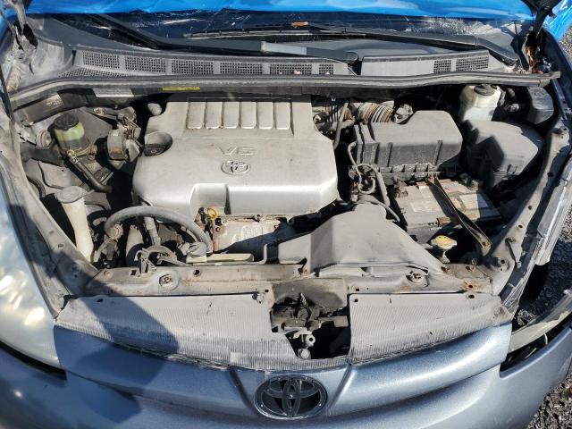 5TDYK4CC4AS293989 - 2010 TOYOTA SIENNA XLE CHARCOAL photo 12