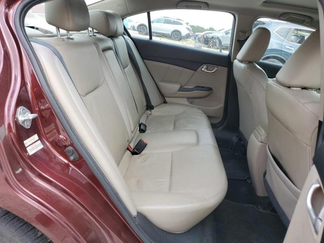 19XFB2F91DE226034 - 2013 HONDA CIVIC EXL 勃艮第红 照片 10