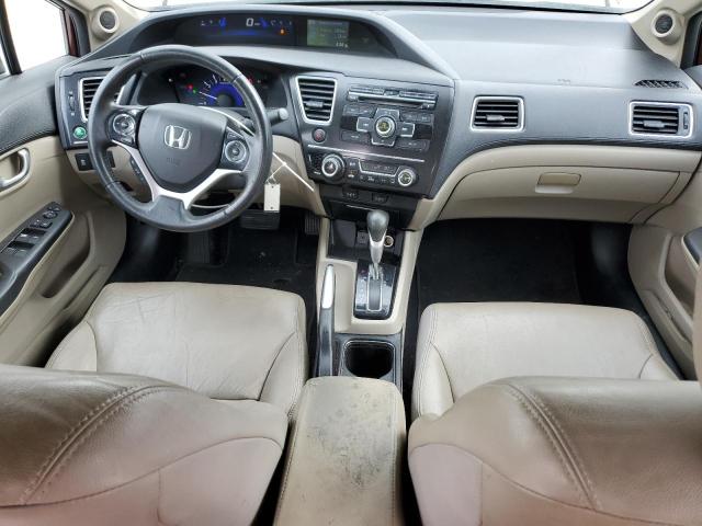 19XFB2F91DE226034 - 2013 HONDA CIVIC EXL 勃艮第红 照片 8
