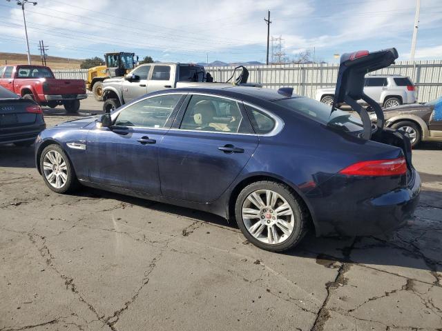 SAJBJ4BV8HCY26645 - 2017 JAGUAR XF PREMIUM BLUE photo 2