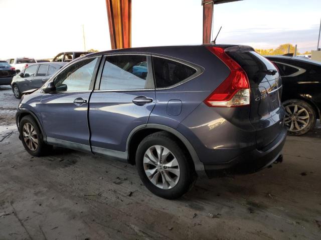 2HKRM3H50EH518407 - 2014 HONDA CR-V EX BLUE photo 2